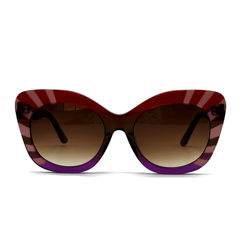 Occhiali da sole da donna a forma quadrata in acetato 100% protezione UV-modello AS104,Fabbrica di occhiali da sole OEM