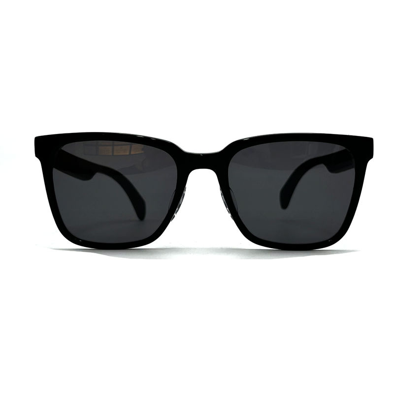AS110 Occhiali da sole quadrati unisex con telaio in acetato, protezione UV al 100% e lente CR 39