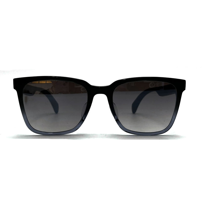AS110 Occhiali da sole quadrati unisex con telaio in acetato, protezione UV al 100% e lente CR 39
