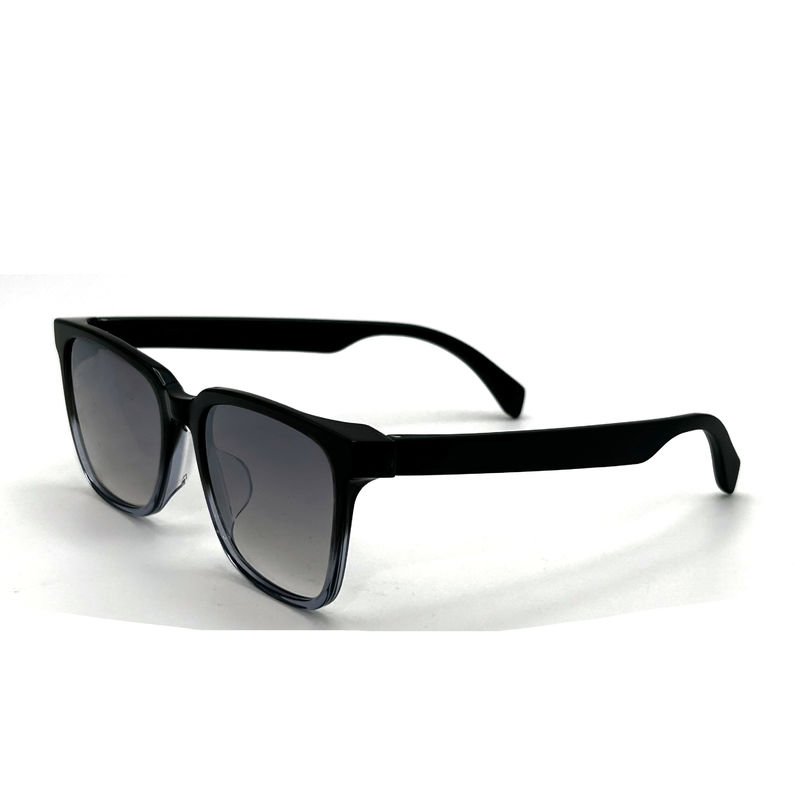 AS110 Occhiali da sole quadrati unisex con telaio in acetato, protezione UV al 100% e lente CR 39