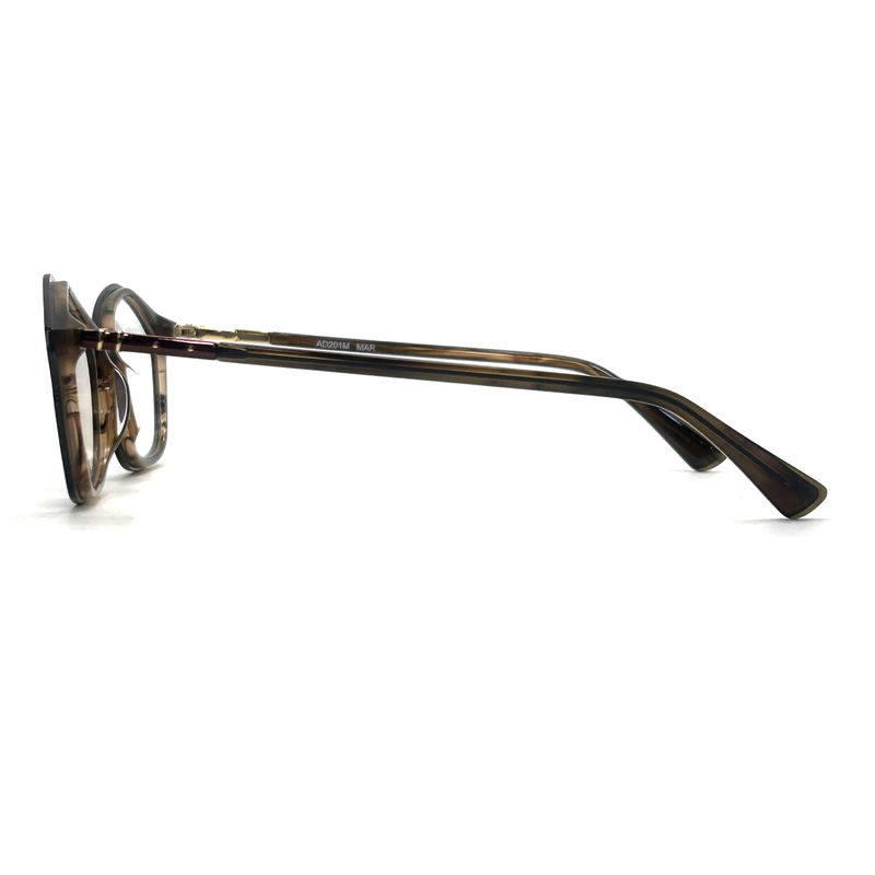 AD201M Cornice ottica in acetato elegante e resistente per acquisti B2B, fabbrica OEM/ODM