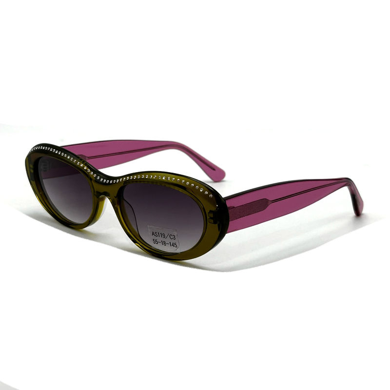 Occhiali da sole da farfalla classici da donna con Strass-AS119,ODM/OEM Factory
