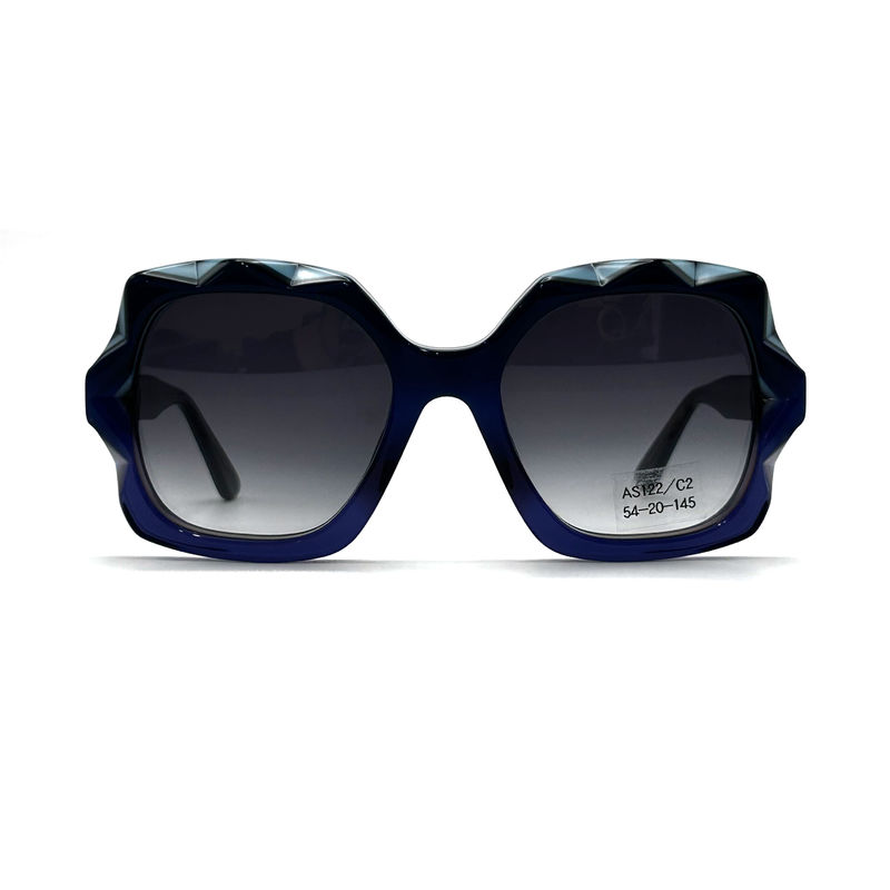 Occhiali da sole con telaio in acetato con stile moderno √ modello AS122 - CR 39 100% protezione UV, fabbrica ODM/OEM