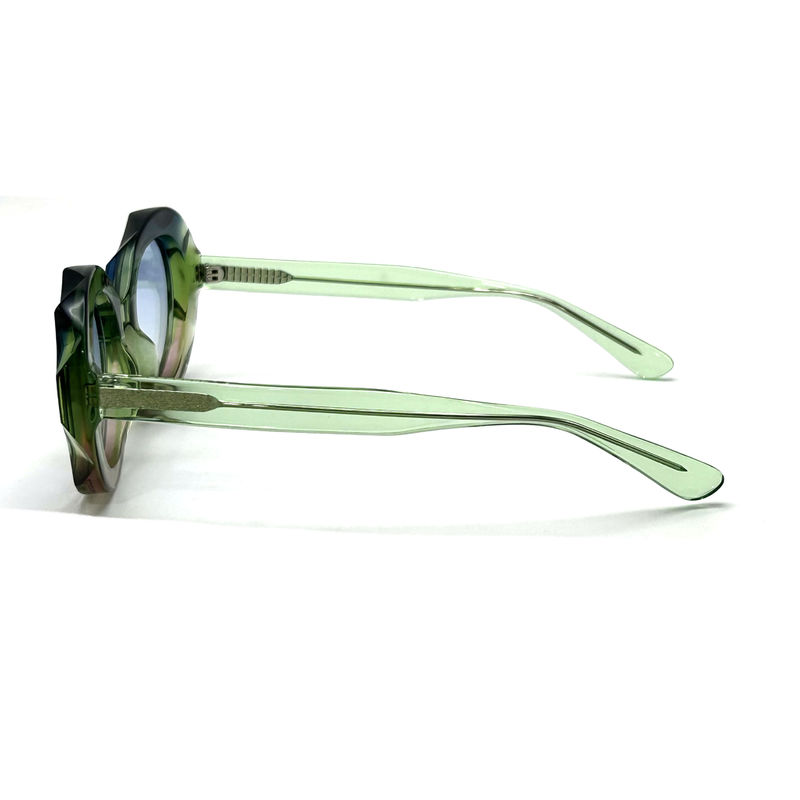 Occhiali da sole a montatura in acetato con protezione UV al 100%-AS123, ODM/OEM Customzied Eyeglasses Factory