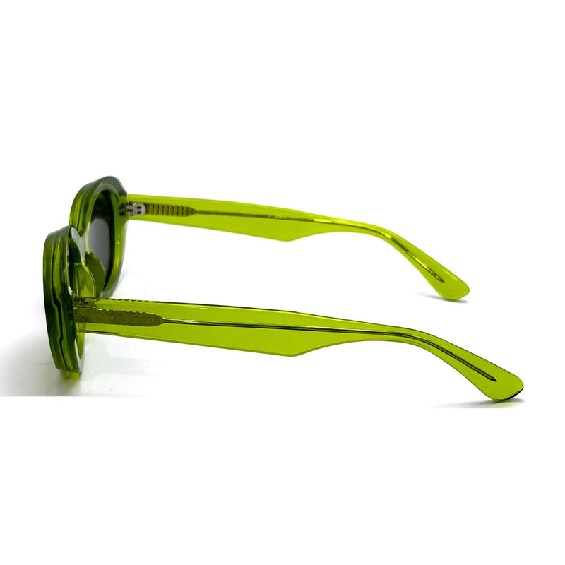 Occhiali da sole con telaio in acetato Moda forma ovale degli occhi e telaio classico stile-modello AS075,OEM/ODM
