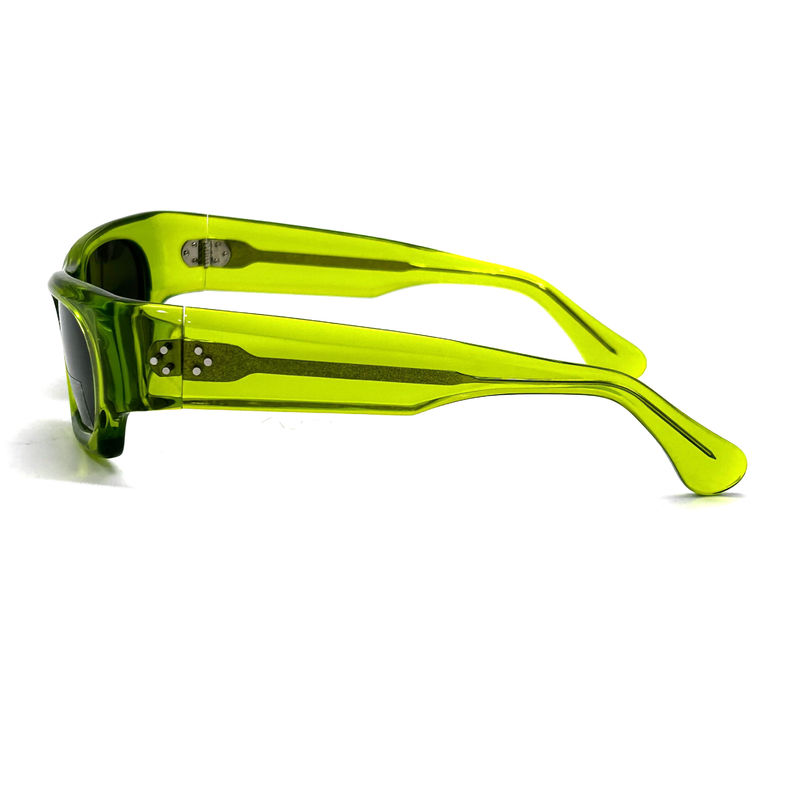 Occhiali da sole unisex classici a cornice di acetato con protezione UV e CR 39 Lens-modello AS124, Occhiali da sole personalizzati Factory C