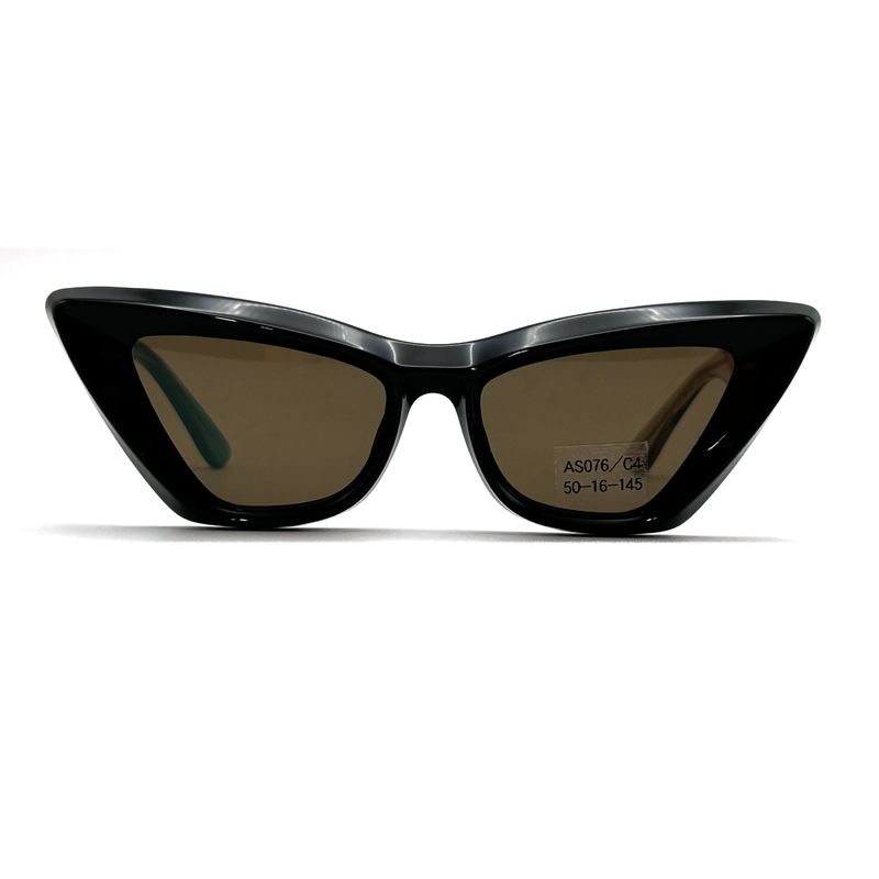 Acetato foglio farfalla forma occhio Acetato telaio Occhiali da sole-modello AS076,Personalizzato / OEM Occhiali da sole Factory