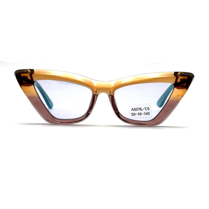 Acetato foglio farfalla forma occhio Acetato telaio Occhiali da sole-modello AS076,Personalizzato / OEM Occhiali da sole Factory