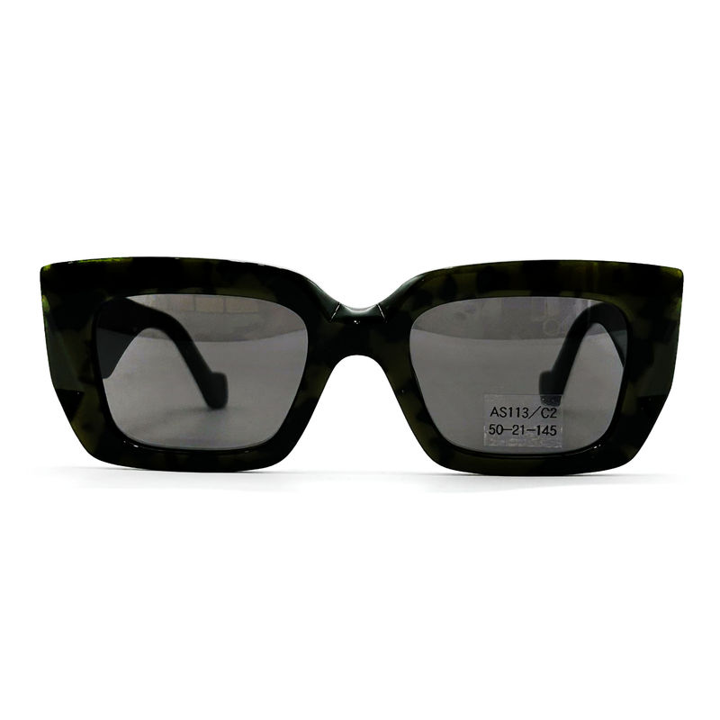 Occhiali da sole con montatura in acetato modello AS113 per uomini con protezione UV al 100%,occhiali da sole OEM Manufacturer