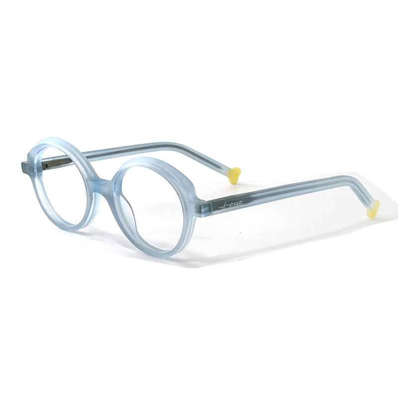 Modello AD226 Cerchio ottico rotondo in acetato classico per unisex, fabbrica OEM personalizzata