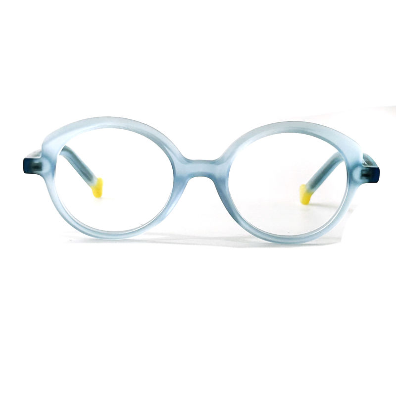 Modello AD226 Cerchio ottico rotondo in acetato classico per unisex, fabbrica OEM personalizzata