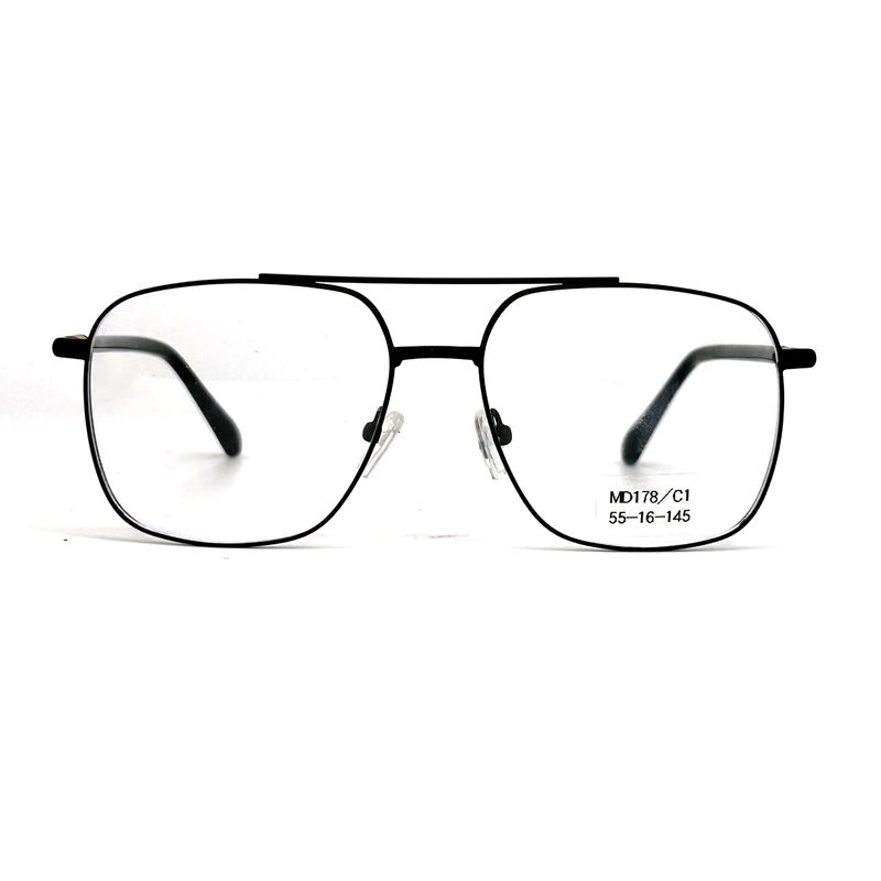 Cornici ottiche metalliche rotonde personalizzate per i tuoi occhiali adattabili perfetto Facory MD178
