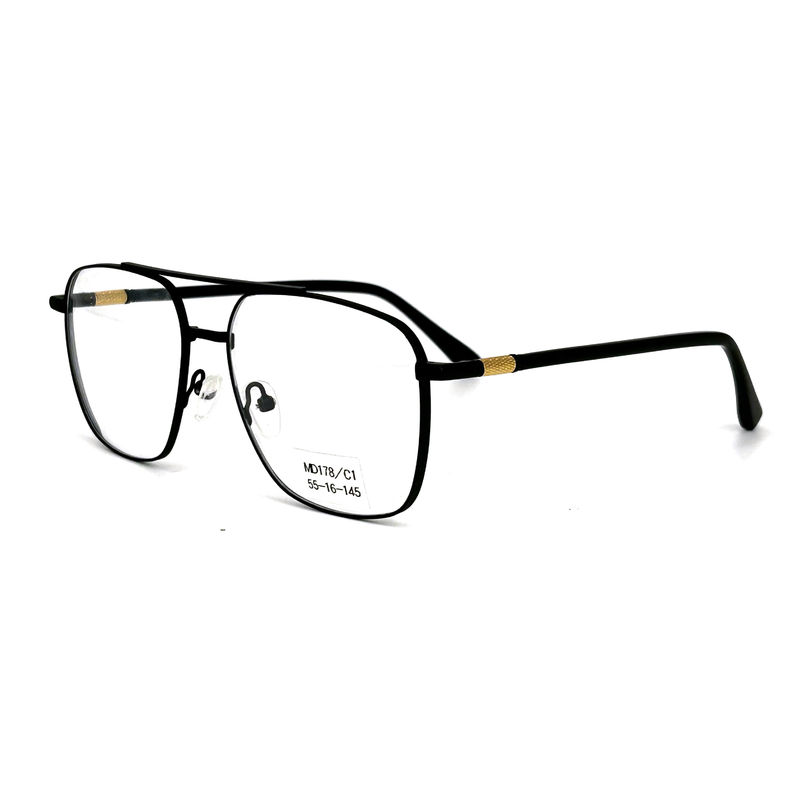 Cornici ottiche metalliche rotonde personalizzate per i tuoi occhiali adattabili perfetto Facory MD178