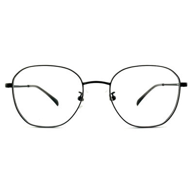 Buon prezzo FM2590 Executive Optical Metal Frame Full Rim Round Occhiali personalizzati in linea