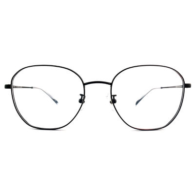 Buon prezzo FM2593 Cornice ottica personalizzata in metallo Occhiali rotondi unisex leggeri e durevoli in linea