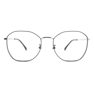 Buon prezzo FM2597 Cornice ottica flessibile in metallo Unisex Rotondo Stile moda FM2597 in linea