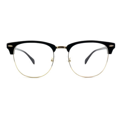 Buon prezzo FP2648 Occhiali in metallo di acetato classico Vintage Quadratura Unisex Frame Occhiali in linea
