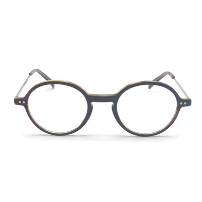 BD126T Versatile Acetate Metal Frames with titanium temples