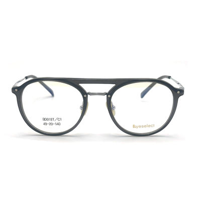 Buon prezzo BD018T Cornici in acetato di metallo personalizzate in stile vintage con colori personalizzabili in linea