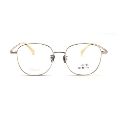 Buon prezzo TD073 Cornice ottica in titanio elegante ed elegante in linea