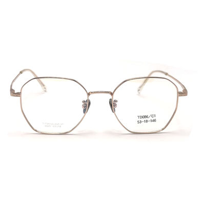 Buon prezzo TD086 Cornici ottiche in titanio con rivestimento antiriflesso e cerniere flessibili - perfette per l'uso quotidiano in linea