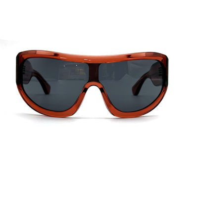 Buon prezzo AS118 Occhiali da sole a montatura in acetato per unisex con occhiali da vista/lenti a maschera in linea